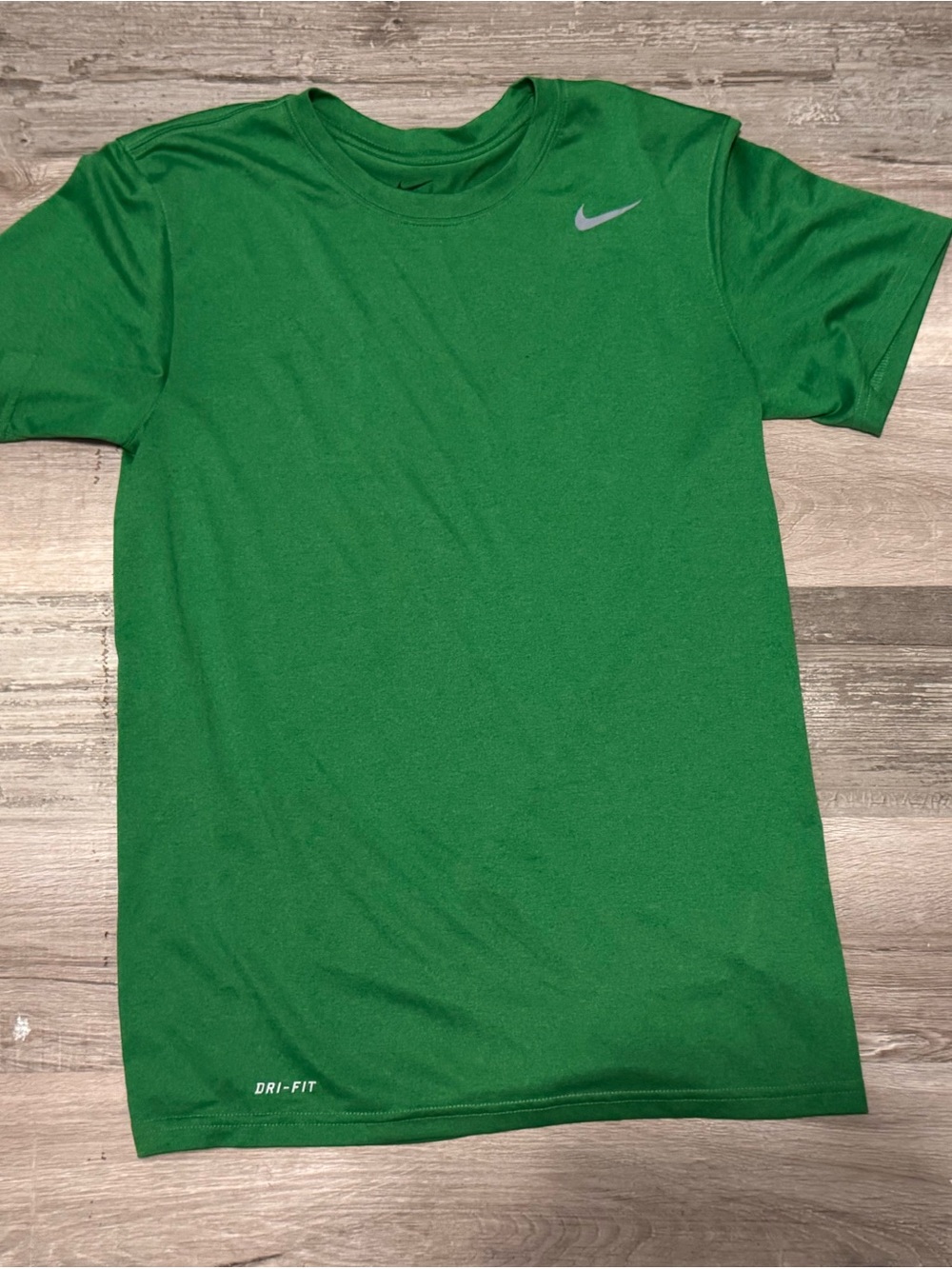 Nike Green Dri-FIT Short Sleeve Athletic Tee